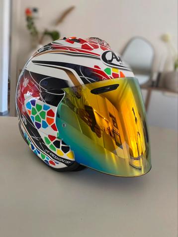 Arai Nakagami Jet taille L avec sena acs, Enlèvement ou Envoi, L, Arai
