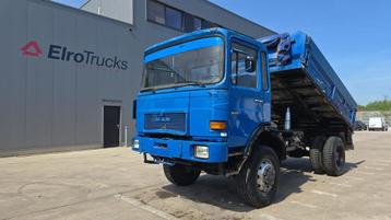 MAN 16.170 (4X4 / STEEL SUSP / 6 CYLINDER / MANUAL PUMP / BI, Autos, Achat, Entreprise, Boîte manuelle, Diesel