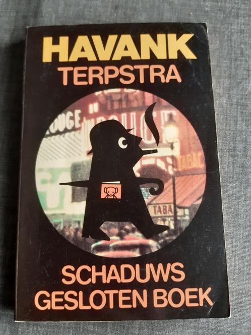 Havank + Terpstra – Schaduw’s gesloten boek – Zwarte cover, Livres, Policiers, Utilisé, Enlèvement ou Envoi