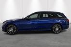 Mercedes-Benz C-Klasse Break C 200 Automaat AMG-line + pano, Automaat, 135 kW, 4 cilinders, Blauw
