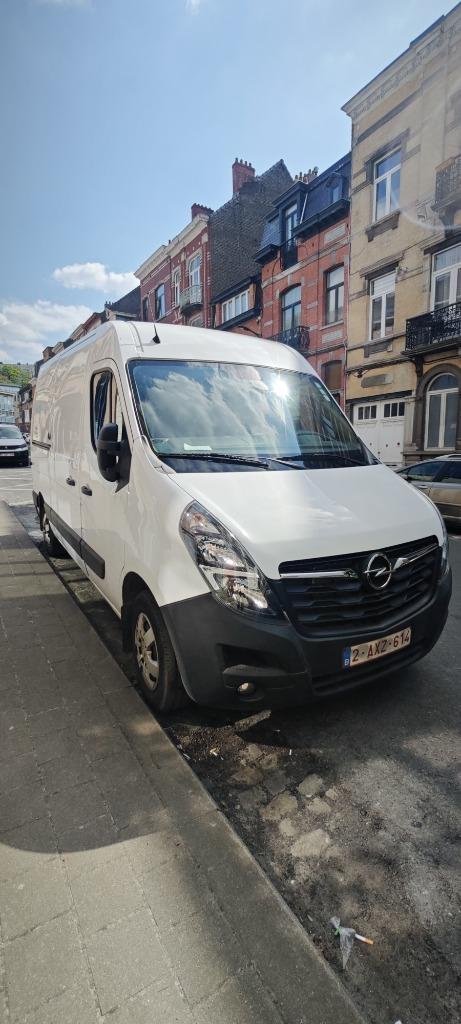Camionnette utilitaire Opel Movano h2l2, Auto's, Bestelwagens en Lichte vracht, Particulier, 360° camera, ABS, Achteruitrijcamera