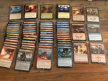 Mtg commander deck saruman lord of the rings zwart rood blau beschikbaar voor biedingen