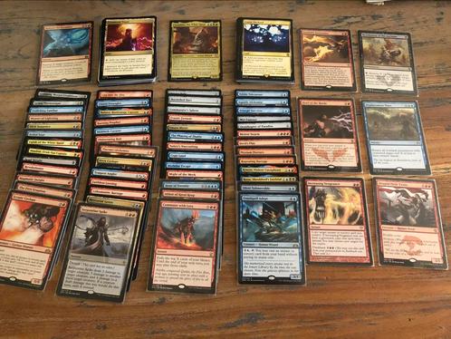 Mtg commander deck saruman lord of the rings zwart rood blau, Hobby en Vrije tijd, Verzamelkaartspellen | Magic the Gathering