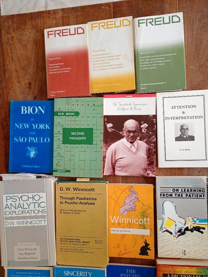 Lot boeken psychoanalyse enz, Boeken, Psychologie, Gelezen, Ophalen of Verzenden