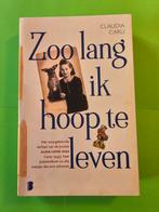 Claudia Carli - Zoo lang ik hoop te leven, Boeken, Ophalen of Verzenden, Nieuw, Claudia Carli