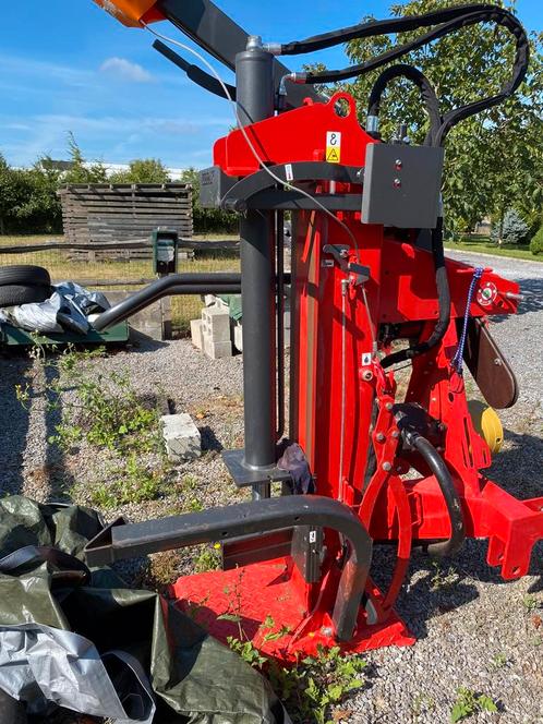 Verticale splitter van 20 ton met lier, Tuin en Terras, Kloofmachines, Zo goed als nieuw, Staand, Aftakas, Ophalen