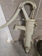 Oude ijzeren waterpomp decoratief, Ophalen, Gebruikt