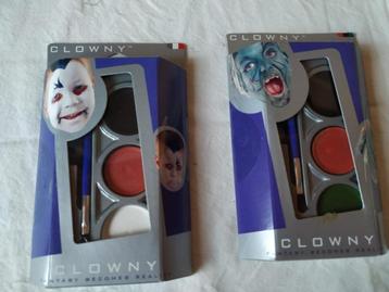 halloween set smink, haar spuitbus enz... beschikbaar voor biedingen