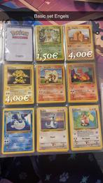 Pokemonkaarten basic set engels, Ophalen, Gebruikt, Meerdere kaarten