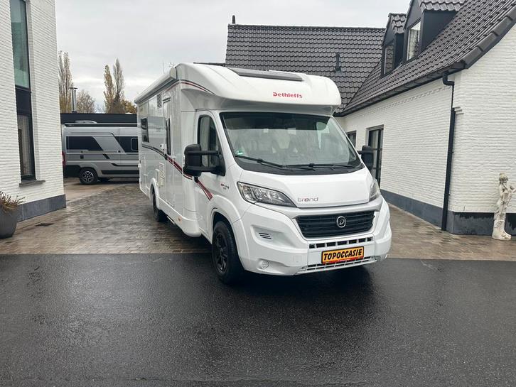 Fiat Ducato Dethleffs Trend T7057, Caravans en Kamperen, Mobilhomes, Bedrijf, tot en met 4, Half-integraal, Dethleffs, Fiat, Diesel