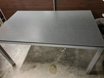 Keukentafel 4 - 6 pers. GRIJS / ANTRACIET