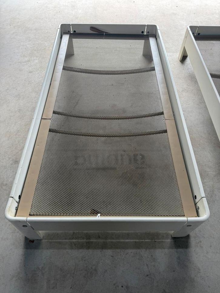 Lit 1 personne Auping Auronde 100 x 200 cm, Maison & Meubles, Chambre à coucher | Lits, Utilisé, Une personne, 90 cm, 200 cm, Bois