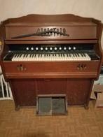Antieke harmonium in eik., Muziek en Instrumenten, Orgels, Ophalen, Gebruikt, Orgel