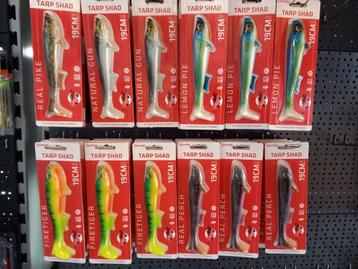 Partij Quantum TARP shads van 19cm (5 kleuren) ..71 stuks.., Enlèvement ou Envoi, Neuf, Autres types