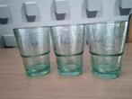 Glas glazen Bacardi. Bacardiglazen. H 11 cm., Verzamelen, Ophalen of Verzenden, Zo goed als nieuw