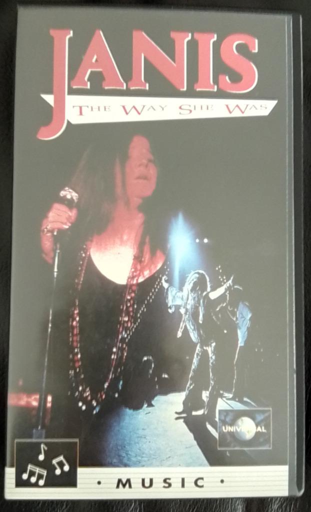 4 VHS Janis Joplin Doors Elvis Presley Elvis Costello, Cd's en Dvd's, Vinyl | Rock, Zo goed als nieuw, Ophalen of Verzenden