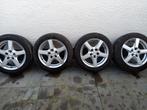 4 JANTES 16" 5 TROUS + PNEUS HIVER 205/55R16 91HUSÉE, Autos : Pièces & Accessoires, Pneu(s), Enlèvement, Utilisé, Pneus hiver