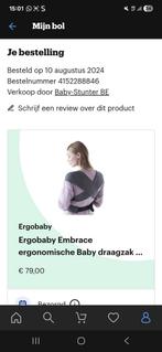 Draagzak te koop van Ergobaby., Ophalen, Zo goed als nieuw, Draagzak