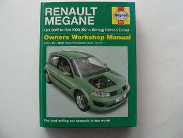 Handleiding Renault Megane Oct 2002 - Oct 2008 beschikbaar voor biedingen