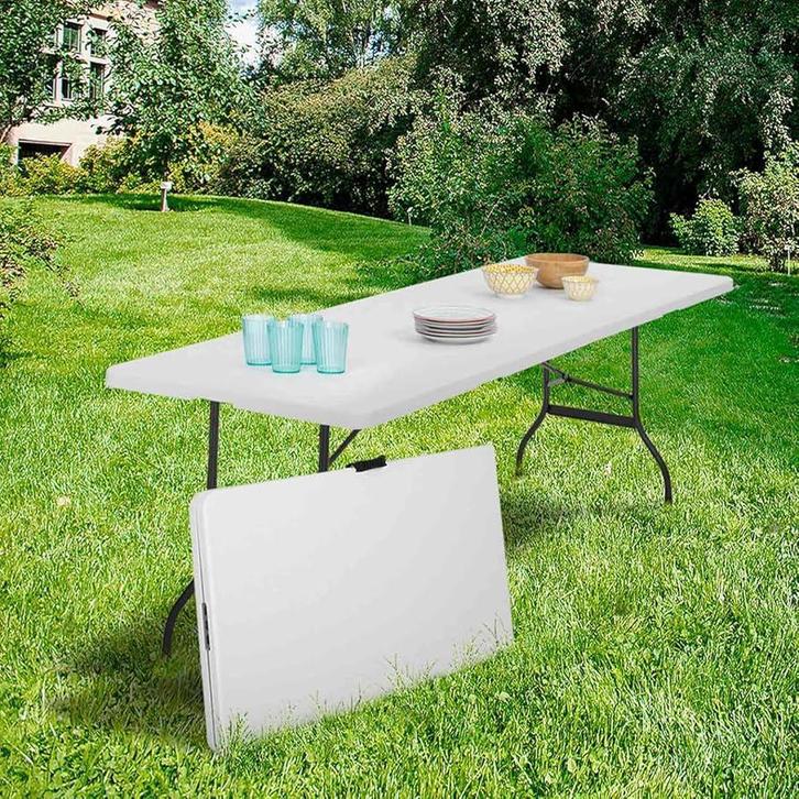 2x Opklapbare tafel – nieuw in doos – nooit gebruikt, Tuin en Terras, Partytenten, Zo goed als nieuw, Ophalen