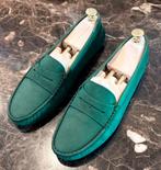 Chaussures de conduite Tod's Gommino Loafers taille 38.5, Enlèvement ou Envoi, Vert, Porté, Sabots