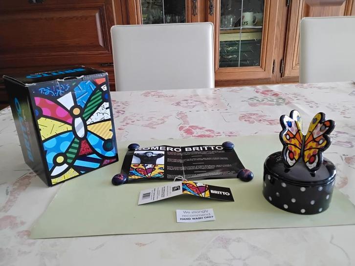 Mooi vlinder juwelendoosje van BRITT0, Antiek en Kunst, Kunst | Designobjecten, Ophalen