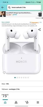 Honor Earbuds 2 lite met Active Noise Cancelation, Intra-auriculaires (In-Ear), Utilisé, Bluetooth, Enlèvement ou Envoi