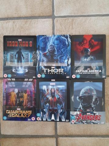 marvel  zavvi lenticular Phase II steelbooks beschikbaar voor biedingen