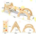 Pikkler klimdriehoek met boog en glijbaan, Ophalen, Nieuw