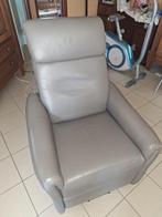 electrische relax zetel, Ophalen, Eenpersoons, Leer, Zo goed als nieuw