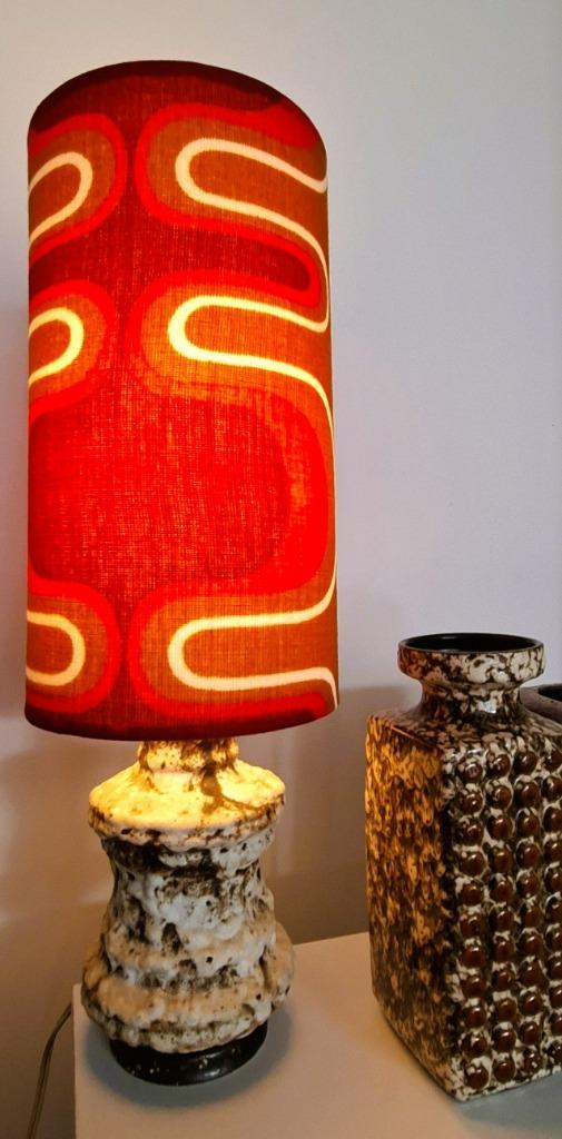 Fatlava lamp Jopeko West Germany, Antiek en Kunst, Antiek | Keramiek en Aardewerk, Ophalen of Verzenden