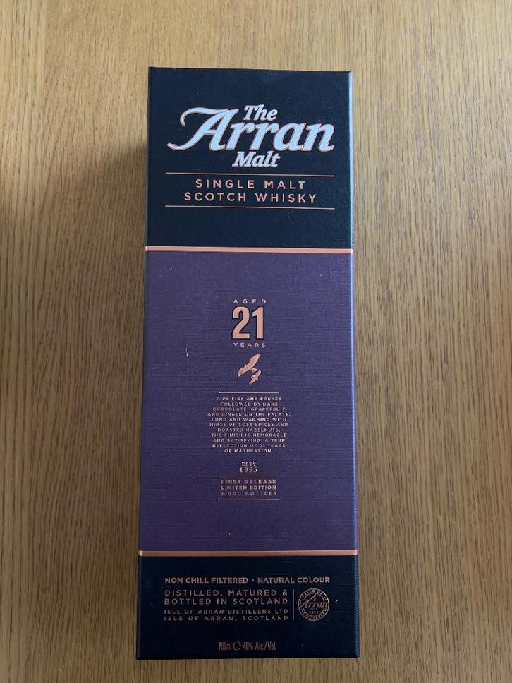 Arran 21 year old, Verzamelen, Wijnen, Nieuw, Overige typen, Ophalen