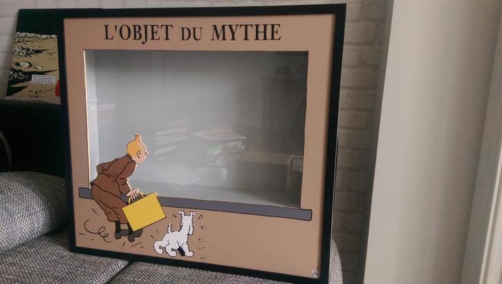 RARE VITRINE PIXI TINTIN OBJETS DU MYTHE, Collections, Personnages de BD, Neuf, Statue ou Figurine, Tintin, Enlèvement