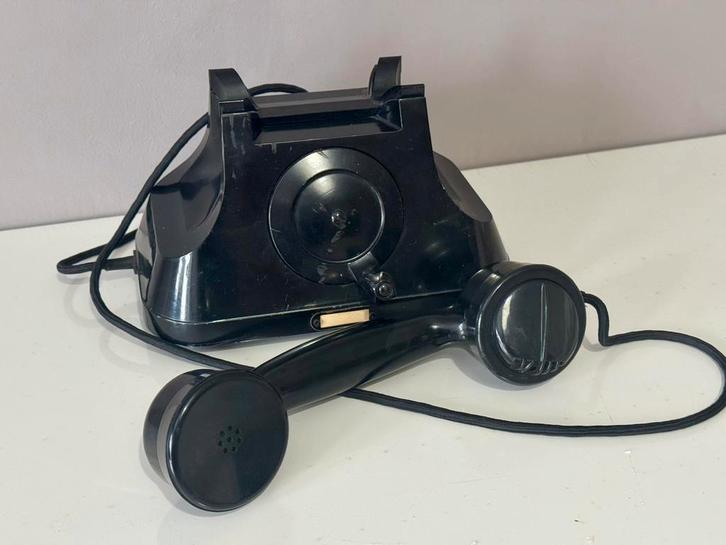 Draaitelefoon NMBS SNCB 1940 Bakeliet (Belgische Spoorwegen), Collections, Objets militaires | Général, Autres, Enlèvement ou Envoi