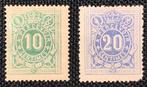 1870. Strafport. TX1 - TX2. MLH. Gom., Postzegels en Munten, Spoor van plakker, Ophalen of Verzenden, Orginele gom, Postfris