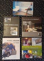 5 Interieur boeken, Ophalen of Verzenden