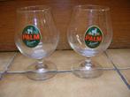 verres à bière Palm : 2 pièces, Ophalen, Zo goed als nieuw, Overige typen, Palm