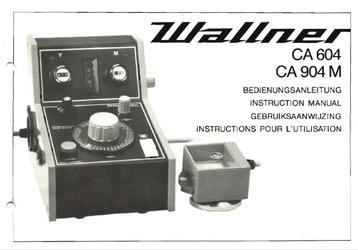 Doka kleuranalysator - type CA 704 – merk Wallner beschikbaar voor biedingen