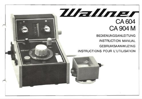 Doka kleuranalysator - type CA 704 – merk Wallner, Audio, Tv en Foto, Foto | Doka Apparatuur, Zo goed als nieuw, Doka-onderdelen