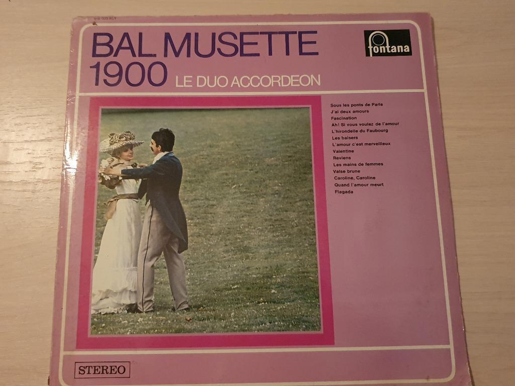 disque vinyl 33 tours bal musette 1900 le duo accordeon, CD & DVD, Vinyles | Classique, Comme neuf, Enlèvement ou Envoi