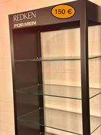 Vitrinekast Redken4men, Huis en Inrichting, Ophalen, Met plank(en), 100 tot 150 cm, Zo goed als nieuw