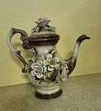 Vintage Capodimonte Italiaanse decoratieve kan met deksel, Ophalen