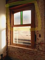 Gratis houten raam kathedraalglas - decoratief, Ophalen, Hout