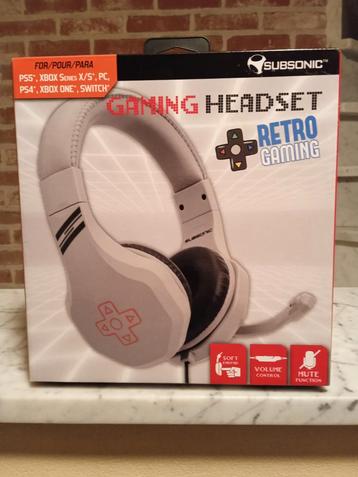 Subsonic Retro Gaming Headset  beschikbaar voor biedingen