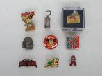 Pins: Batman, Nintendo, Disney, Megadeth, Kuifje, ..., Verzamelen, Ophalen of Verzenden, Gebruikt