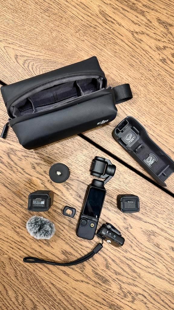 DJI Osmo Pocket 3 + Creator Combo / comme neuf !, Audio, Tv en Foto, Actiecamera's, Zo goed als nieuw, Overige merken, Ophalen