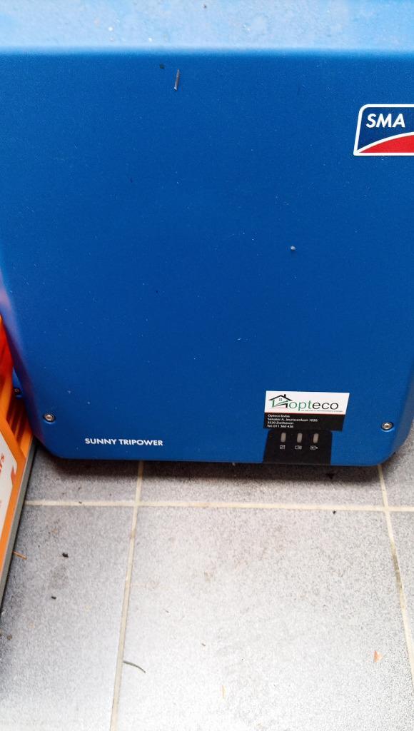 SMA 8Kw hybride omvormer zonnepanelen, Doe-het-zelf en Bouw, Zonnepanelen en Toebehoren, Zo goed als nieuw, Overige typen, 200 wattpiek of meer