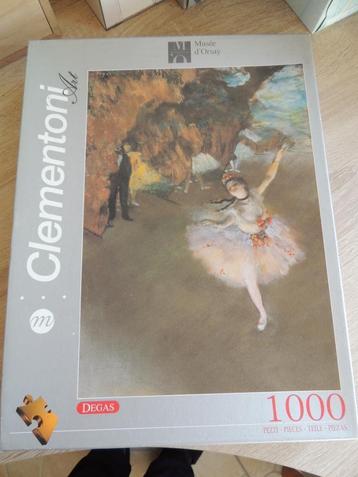 Puzzle 1000 pièces - Degas musée d'Orsay beschikbaar voor biedingen