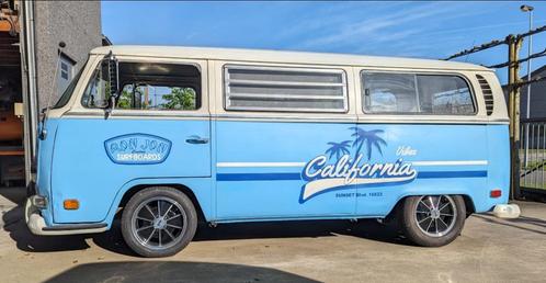 Vw t2a deluxe, Auto's, Volkswagen, Particulier, Benzine, Handgeschakeld, Blauw, Zwart, Ophalen