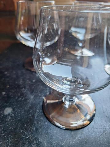  6 Nieuwe cognacglazen beschikbaar voor biedingen